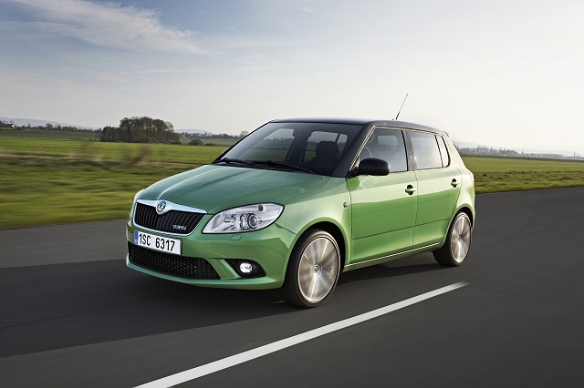 Skoda Fabia vRS (Mean Green)