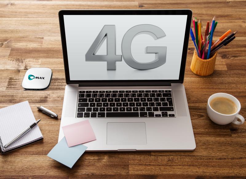 Макс телеком пуска промоция на 4G мобилен интернет